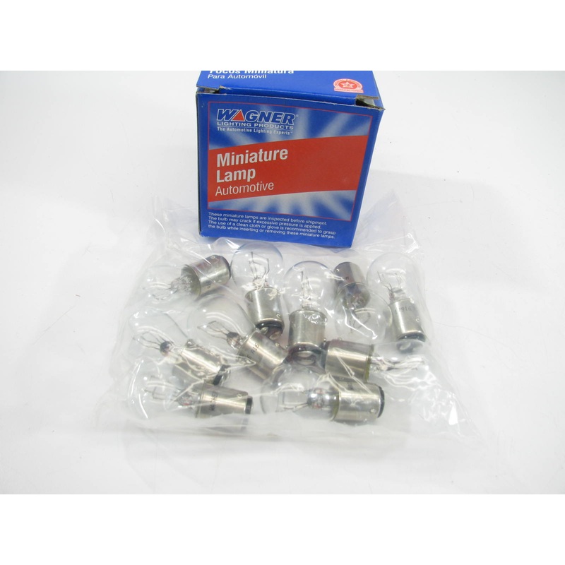 (10) Wagner 17916 Brake Light Bulb - BAY15D S8 12V 5 Watts