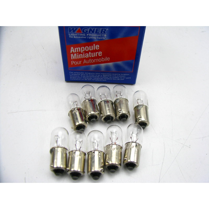 (10) Wagner 1891 Minature Glove Box Light Lamp Bulb