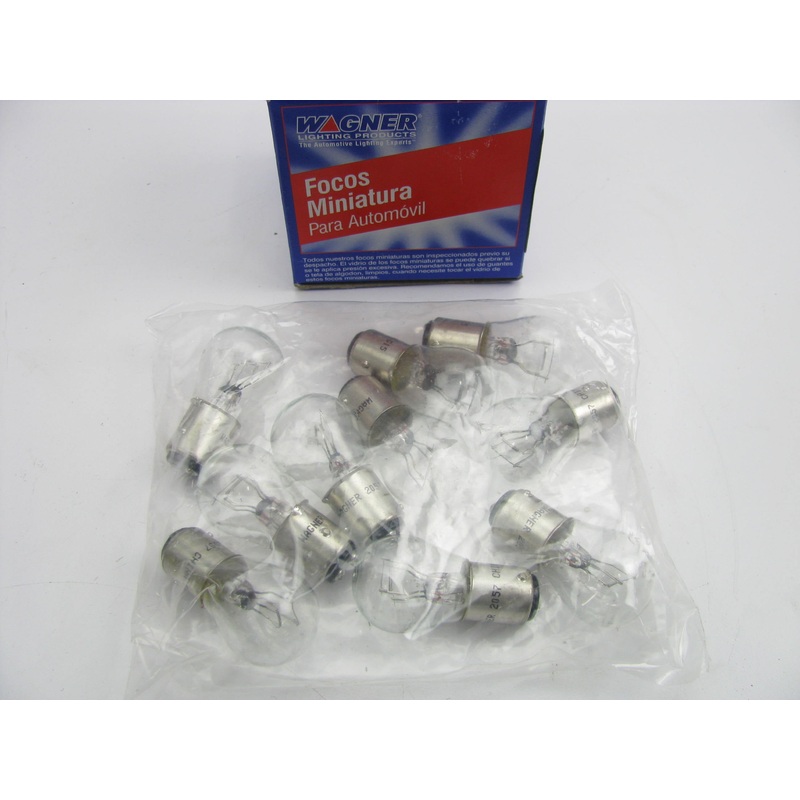 (10) Wagner 2057 Turn Signal Lamp Light Bulb