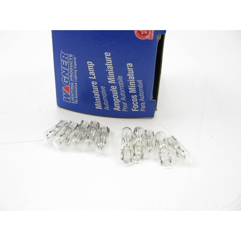 (10) Wagner 2723 Minature Light Bulb Lamp - W2 X 4.6d T-1 - PACK OF 10 PCS