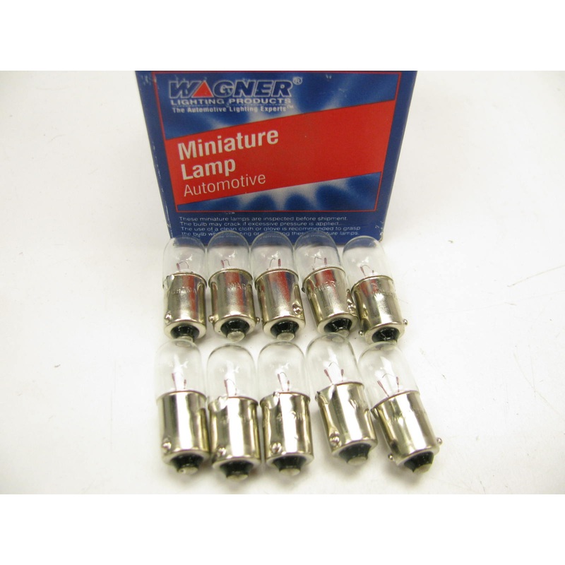 (10) Wagner 47 Instrument Panel Light Lamp Bulb - 10 PCS