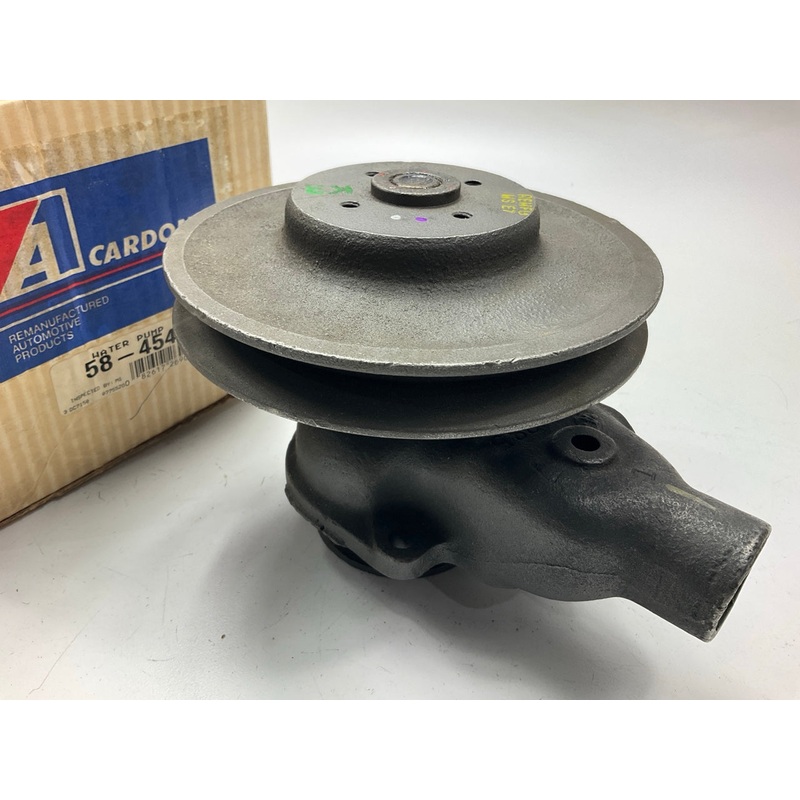 Cardone 58-454 Water Pump, Single Groove Large Pulley For Jeep F134 Hurricane
