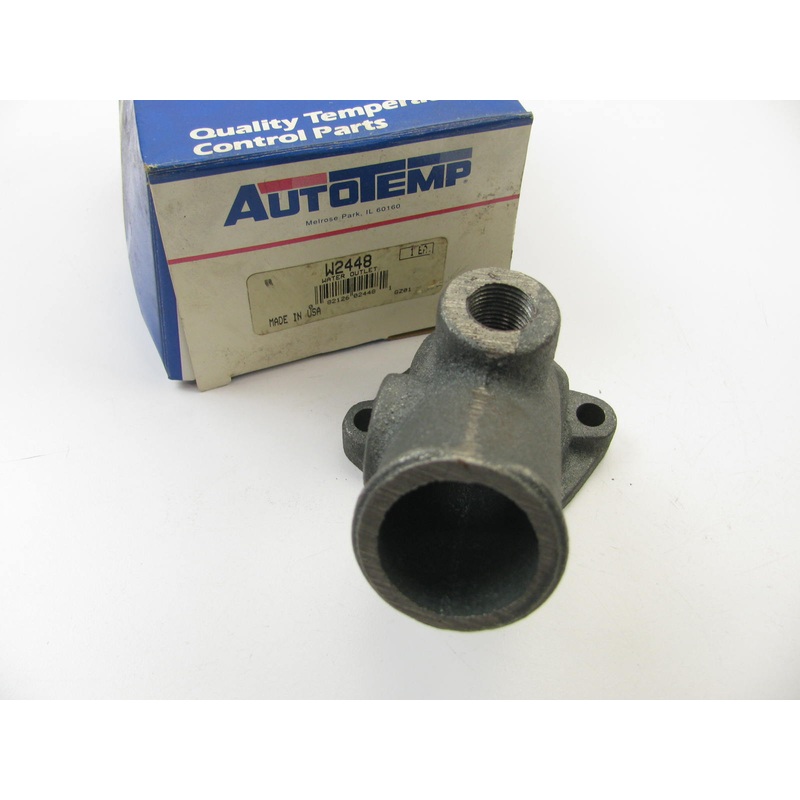 Autotemp W2448 Engine Coolant Water Outlet for 1978-1989 Ford 7.5L 460 V8