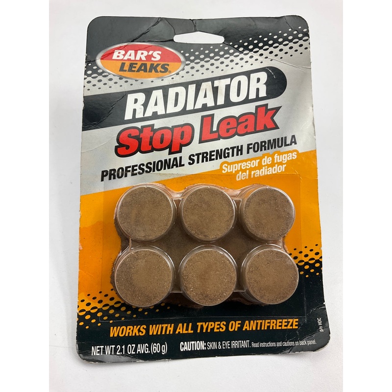Bar's Leaks HDC Radiator Stop Leak Tablet - 60 Grams - Stops Radiator Leaks