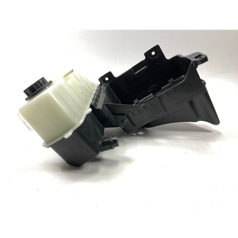 Broken Mount Tab BC34-6A987-AE LEFT Radiator Coolant Overflow Reservoir Bottle