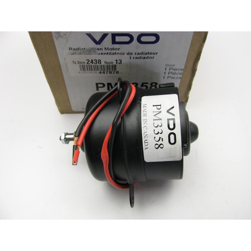 VDO PM3358 Engine Cooling Fan Motor