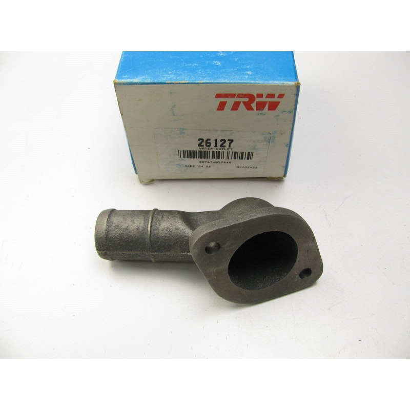 TRW 26127 Coolant Water Neck Water Outlet for 1982-1985 GM 3.0L