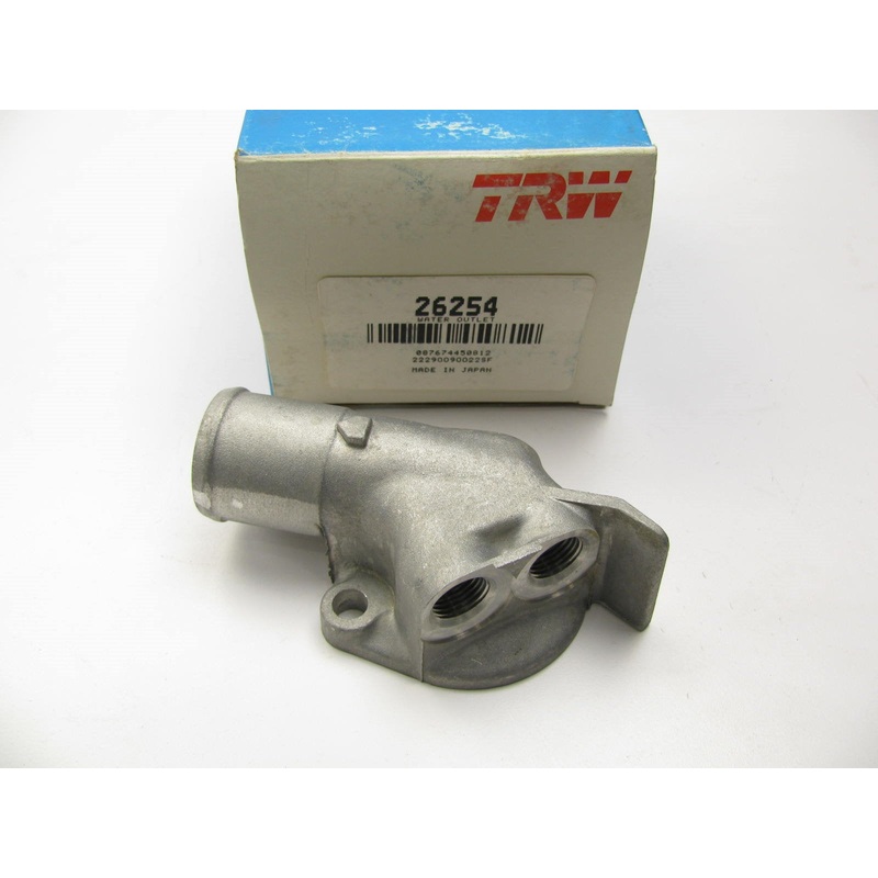 TRW 26254 Engine Coolant Water Outlet For 1988-1991 Mazda 2.2L - AUTO TRANS