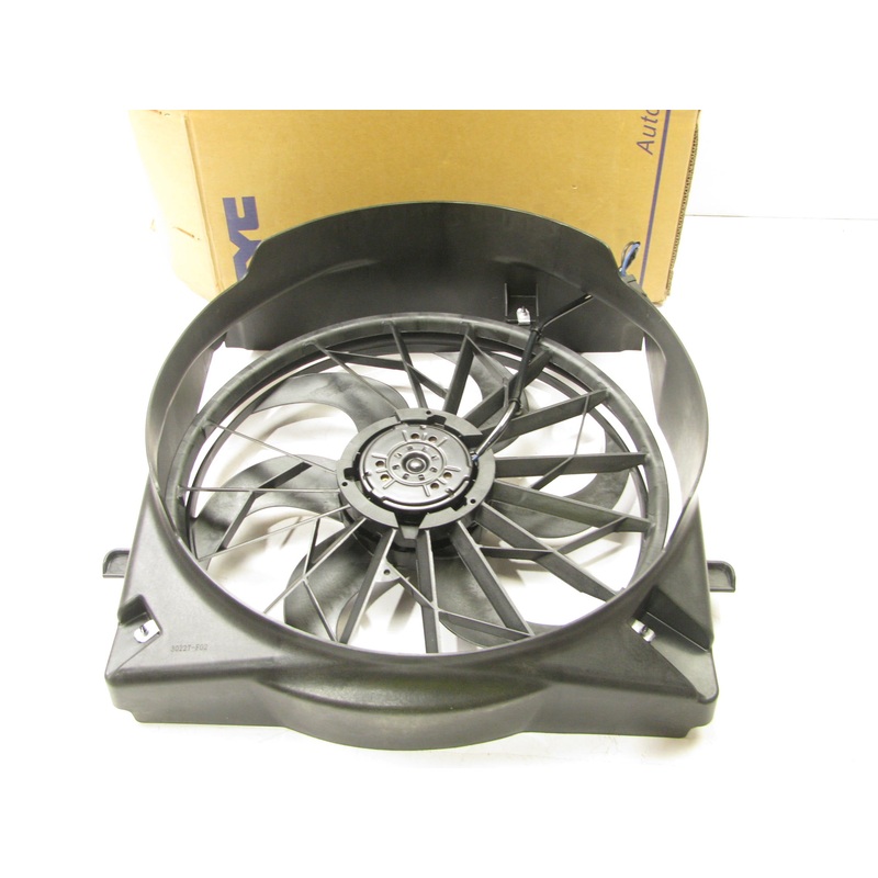 TYC 622690 Radiator & Condenser Fan Assembly For 2002-2007 Jeep Liberty
