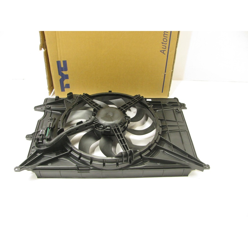 TYC 623530 Condenser Fan Assembly For 2015-2018 Jeep Renegade 2016-18 Fiat 500X