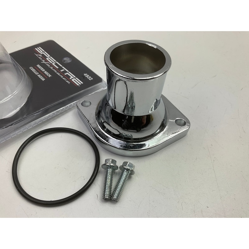 Spectre 4932 Polished Water Neck Coolant  Water Outlet For Chevy LS LS1 LS2 LS7