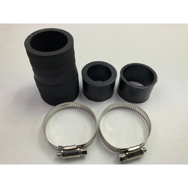 Spectre 7810 Radiator Hose Adapter Rubber Sleeves, 1-1/4'',  1-1/2'' & Clamps