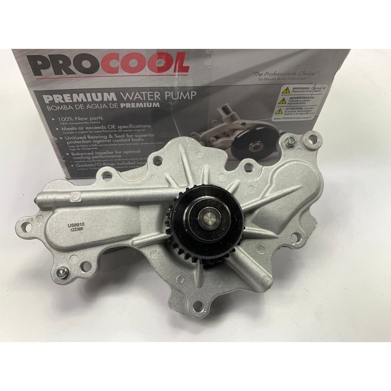 Procool 98546 Engine Water Pump For 2011-2018 Ford Lincoln 3.5L 3.7L-V6
