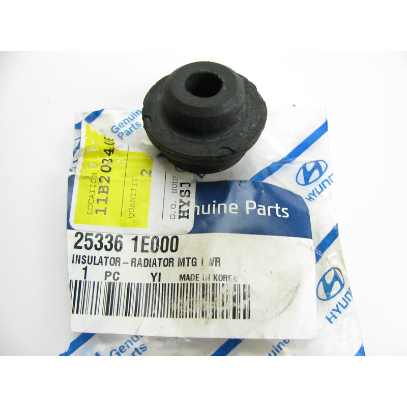 Radiator Mounting Lower Rubber Insulator OEM For 2006-2011 Hyundai Accent 1.6L
