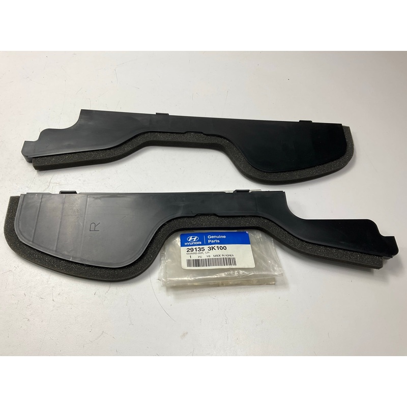 Radiator Support Air Deflector Shield Guides Left & Right OEM For 06-08 Sonata