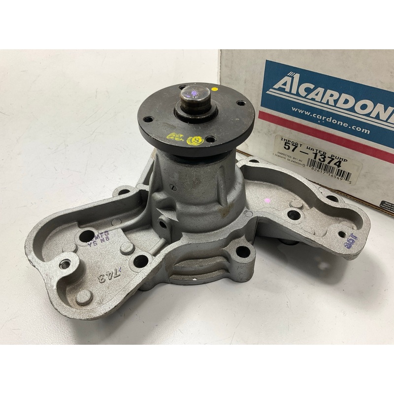 REMAN. Cardone 57-1374 Water Pump For 1989-1995 Mazda MPV, 88-91 Mazda 929 3.0L
