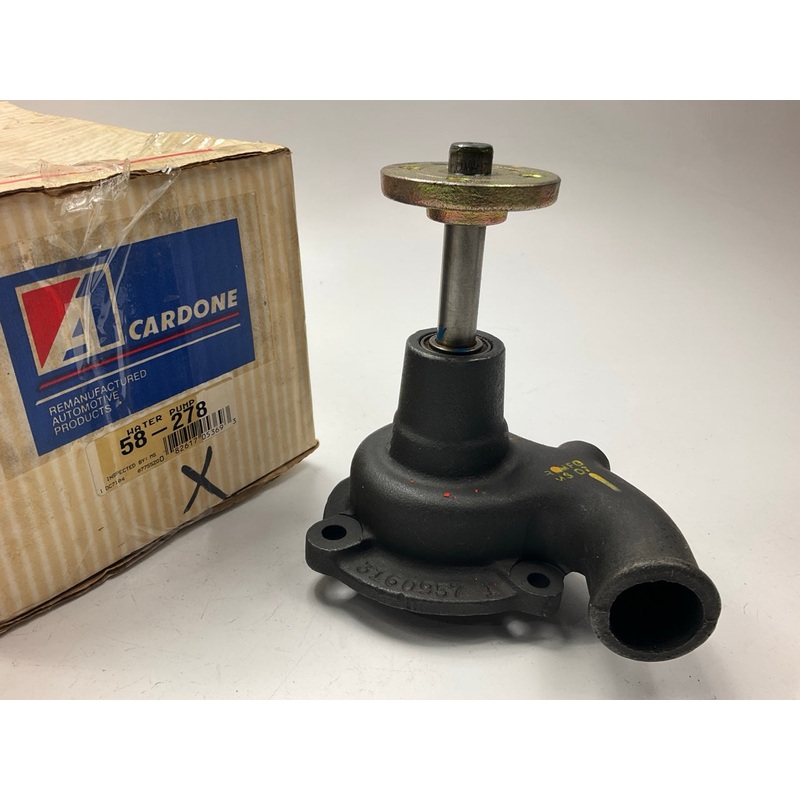 REMAN. Cardone 58-278 Water Pump 1961-1962 AMC Aluminum 196-L6 W/ 40 Amp Alt.