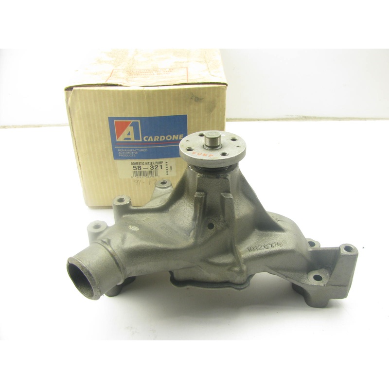 Reman. Cardone 58-321 Water Pump - 1988-1993 Chevy GMC 7.4L 454 V8 Pickup Truck