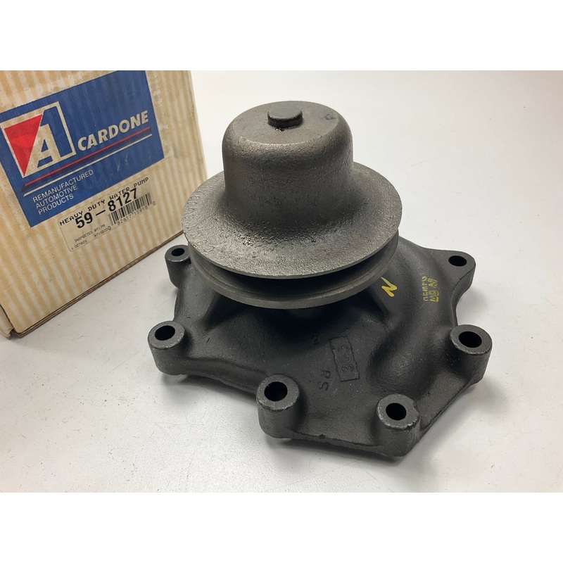 REMAN. Cardone 59-8127 Water Pump With Single Groove Pulley Ford 9000, 9600 A66