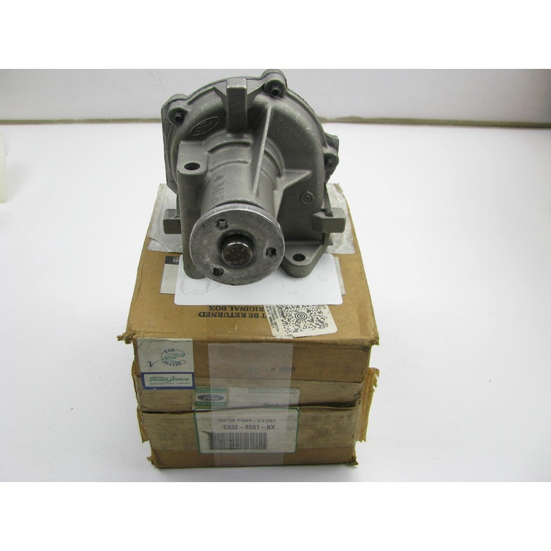 REMAN. OEM Ford E93Z-8501-BX Water Pump - 1985-91 Escort Topaz 2.3L HSC