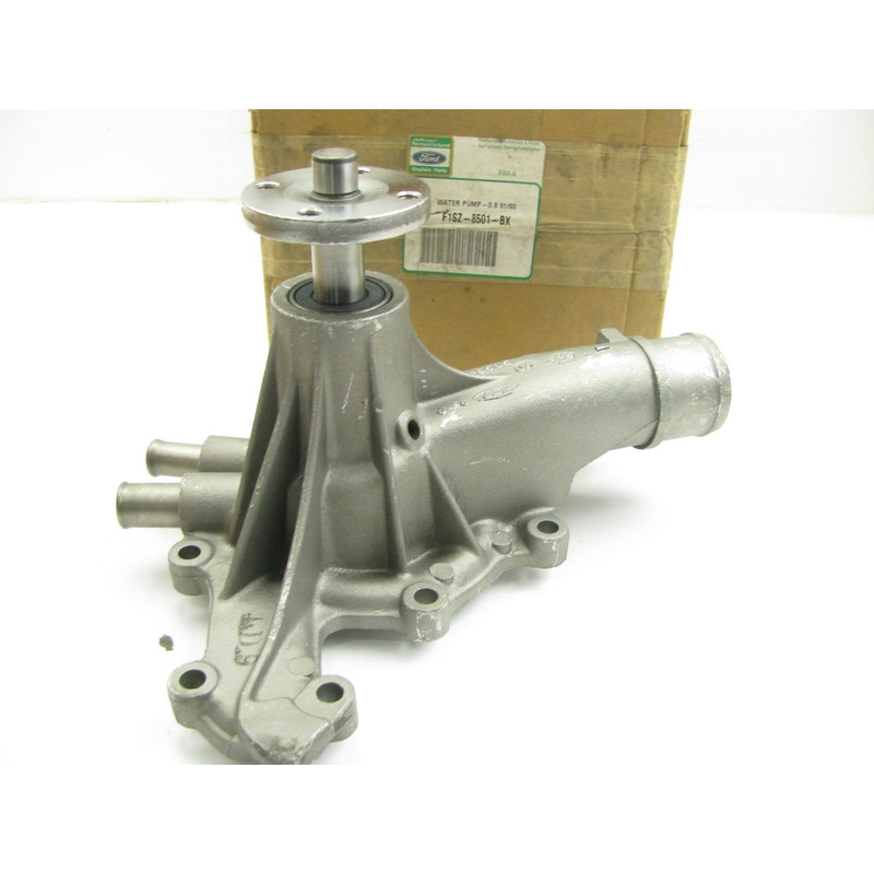 REMAN. OEM Ford F1SZ-8501-BX Water Pump 1988-1993 3.8L 232 V6 Thunderbird Cougar