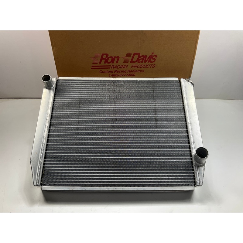 Ron Davis 1S-26193 Stock Car Racing Chevy Style Aluminum Radiator 26''X19''X3''