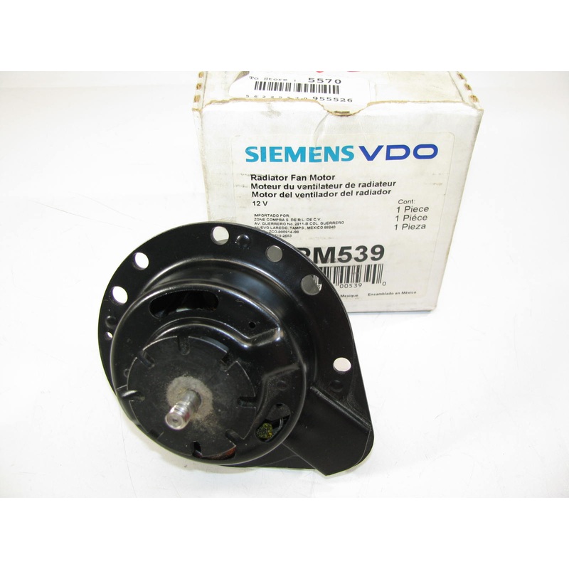 Siemens VDO PM539 Engine Cooling Fan Motor - Right