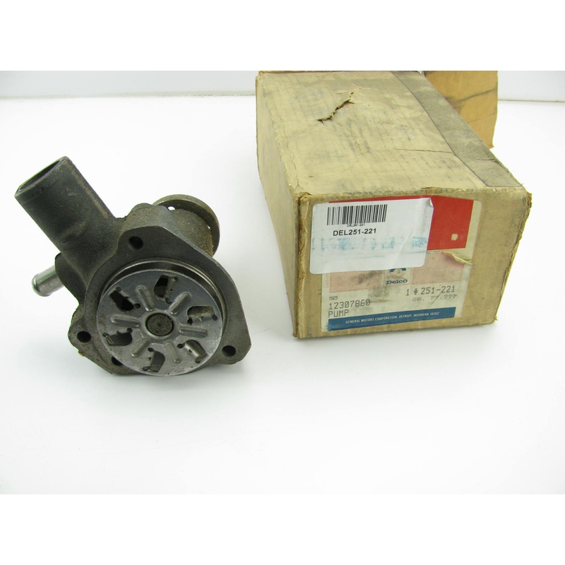 Acdelco 251-221 Engine Water Pump - 1976-1977 Mercury Capri 2.3L SOHC