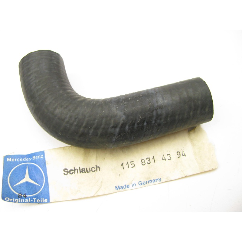 NOS Genuine Mercedes-Benz Heater Hose 1158314394 1974-1976 240D W115
