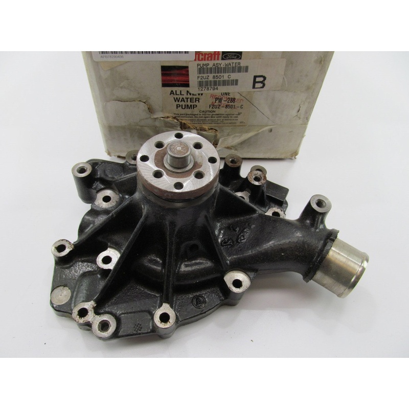 NOS Genuine OEM Motorcraft PW-288 Water Pump - 1992-93 Ford E-250 E-350 7.5L 460