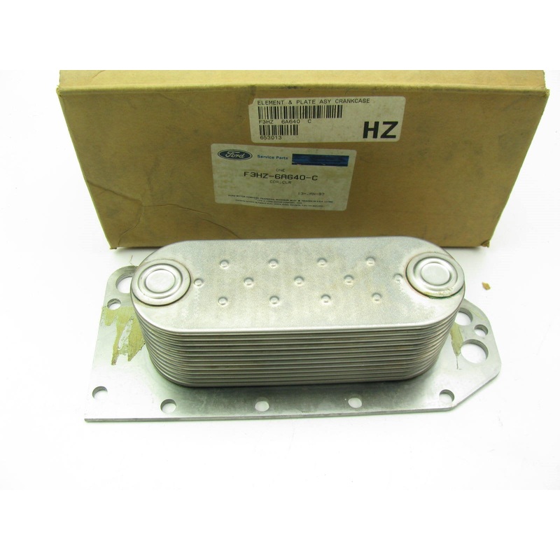 NOS OEM Ford F3HZ-6A640-C Oil Cooler - 1993 Ford LN8000 Cargo Truck