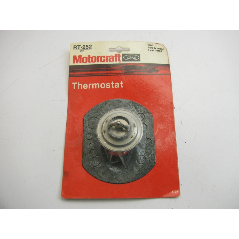NOS OEM Motorcraft RT252 Engine Coolant Thermostat - 188 Degree