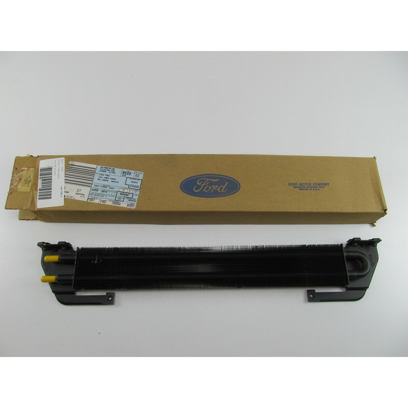 OEM 25''x3''x1'' Oil Cooler, Barbed Hose Fittings, Universal Trans, Power Steering