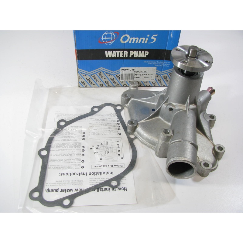 Omni5 PAW4016 Engine Water Pump For 1982-1987 Ford Mercury 3.8L-V6