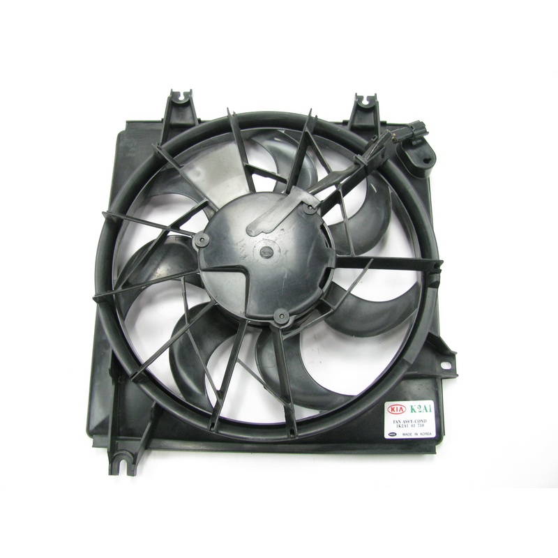 OUT OF BOX 1K2A1 61 710 A/C Condenser Fan Motor Assembly OEM For 00-04 Kia 1.8L