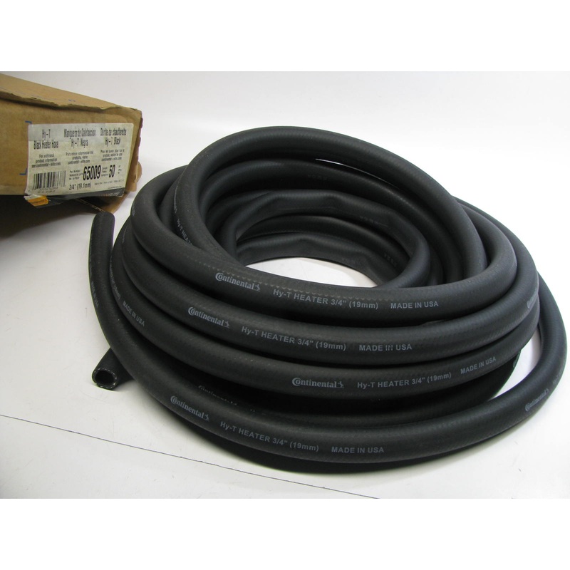 50 FEET - Continental 65009 HVAC Heater Hose - 3/4'' ID X 50' Long