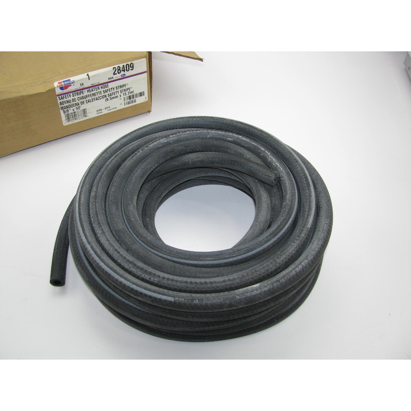 50 FEET - Gates 28409 Safety Stripe HVAC Heater Hose - 3/8'' ID X 50' Long Roll