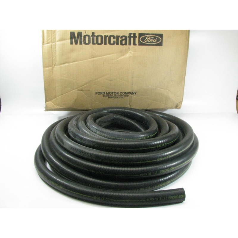 50 FEET ROLL - NOS Genuine OEM Motorcraft KH-14 FORD Heater Hose 1'' ID, Black