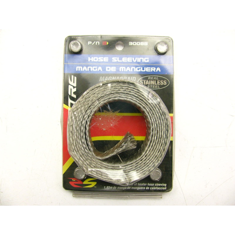 6 FEET - Spectre 3008B Stainless Steel Braided 3/4'' Heater Hose Cover Sleeving