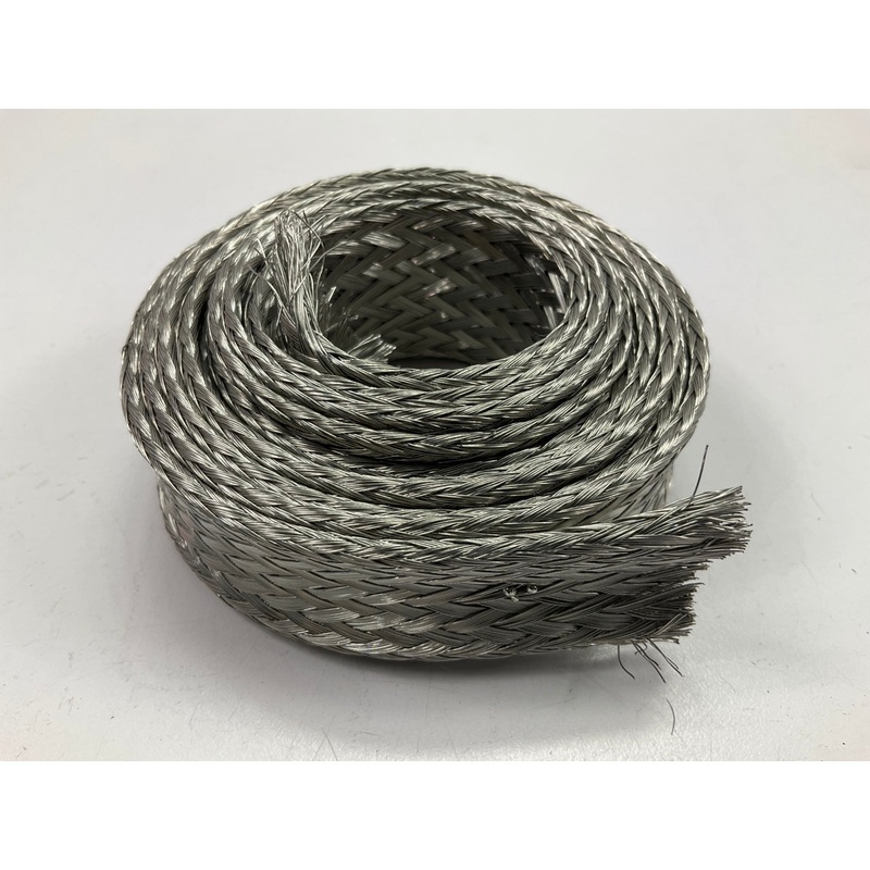 6 FEET Spectre 4008B 1-1/4'' Magna-Braid Radiator Hose Stainless Sleeve Sleeving