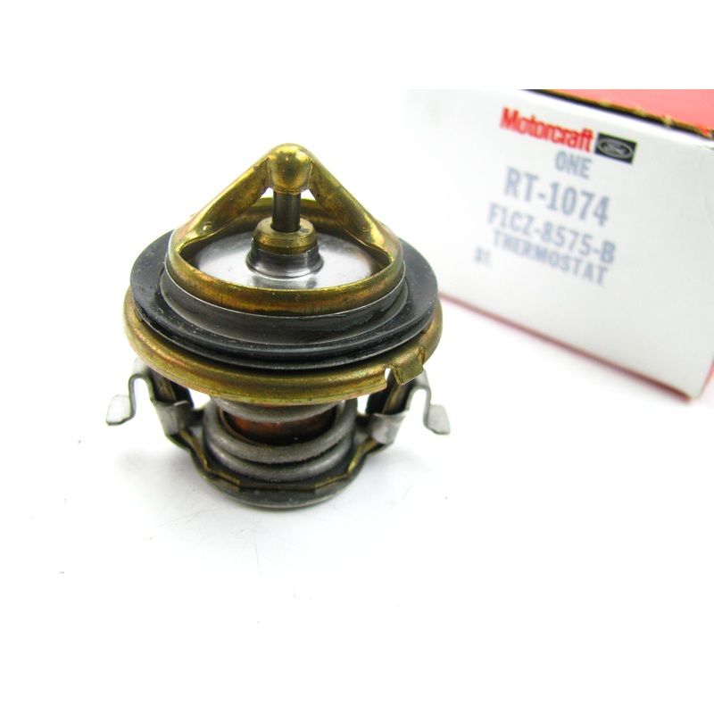 NEW GENUINE Motorcraft RT1074 Engine Coolant Thermostat - OEM Ford F1CZ-8575-B