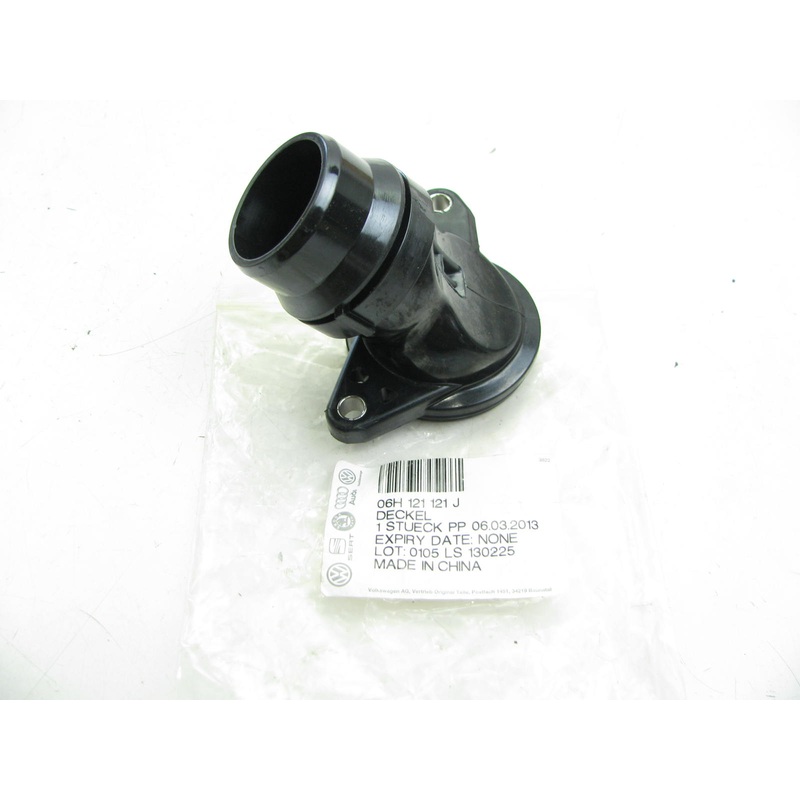 New Genuine OEM Coolant Thermostat Housing Water Neck For Audi 06H121121J