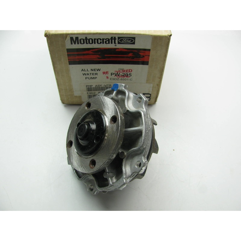 New Genuine OEM Ford Motorcraft PW295 Water Pump 1989-1990 Taurus 2.5L 4-CYL.