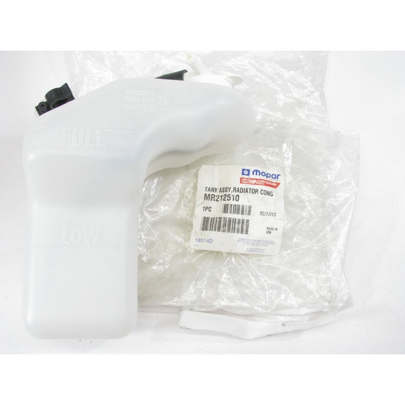 NEW GENUINE OEM Mopar MR212510 Radiator Coolant Overflow Reservoir Bottle