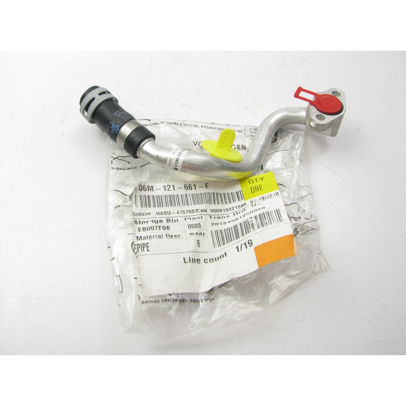 New Genuine OEM Upper Engine Alternator Engine Coolant Pipe For 2019 Audi A8