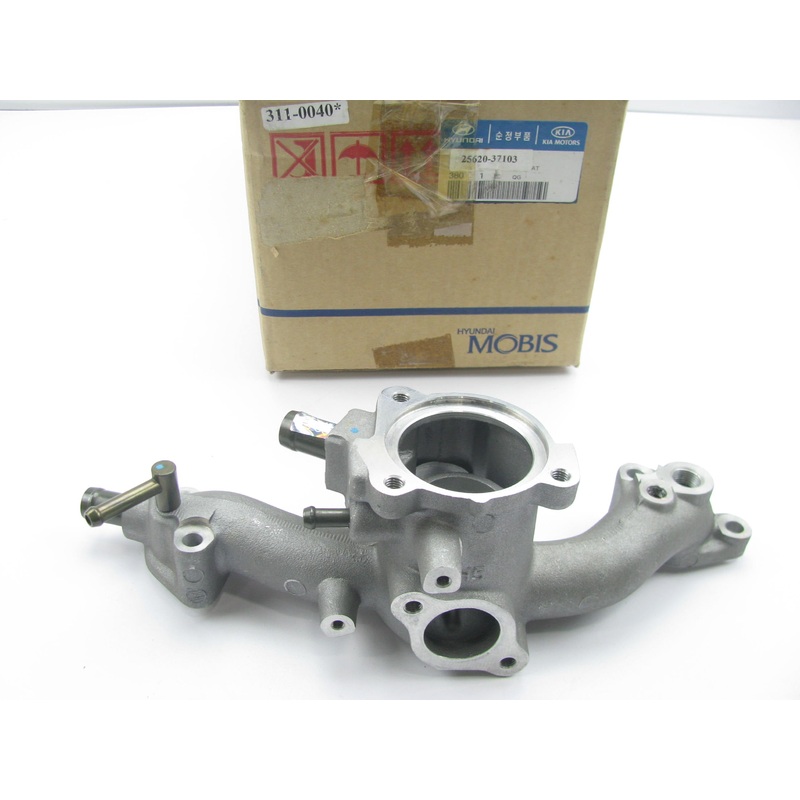 NEW GENUINE Thermostat Housing OEM For 98-01 Hyundai Sonata 2.5L V6 25620-37103