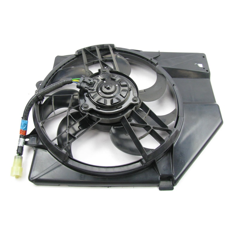NEW - OUT OF BOX - OEM Ford F5C6-8C607-AD Radiator Cooling Fan & Shroud