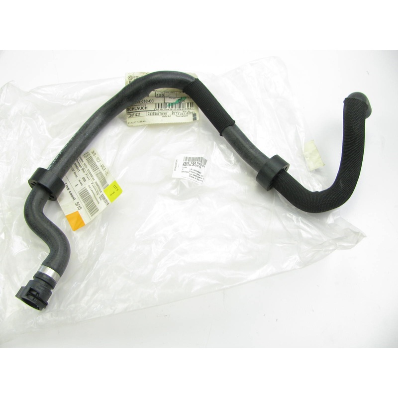 NEW - OEM VW Audi 3D0122063CC Lower Engine Coolant Hose 2006 Phaeton 6.0L-W12